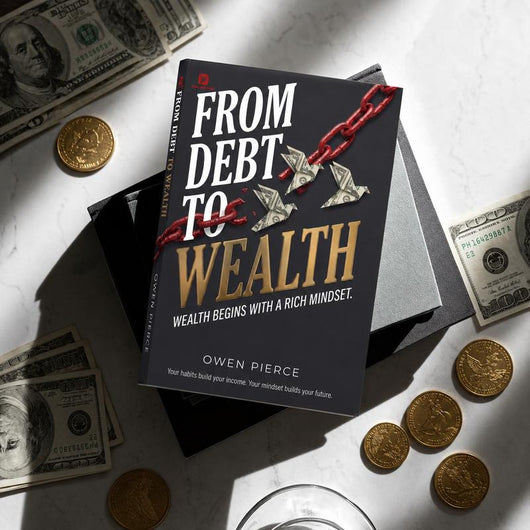 Economics & Management Book: From Debt to Wealth - Fix Money Habits, Master Compound Growth to Escape Paycheck Cycle, Learn Investment Logic & Personal Finance Basics