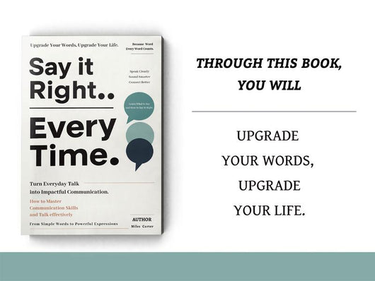 Say It Right, Every Time: Master Confident, Empathetic Communication for All Scenes
