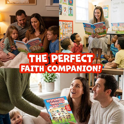 Claire Monroe - Systematic Theology for Kids Aged 6-9 (FULL COLOUR) | 88 Visual Concepts towards Knowing God with NLT Bible Verses & Reflection Questions