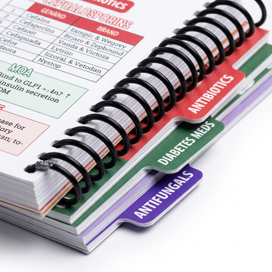 FNP Pharmacology Pocket Guide | NP Pharmacology Study Guide for Nurse Practitioner Students | Quick Clinical Reference