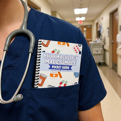 FNP Pharmacology Pocket Guide | NP Pharmacology Study Guide for Nurse Practitioner Students | Quick Clinical Reference